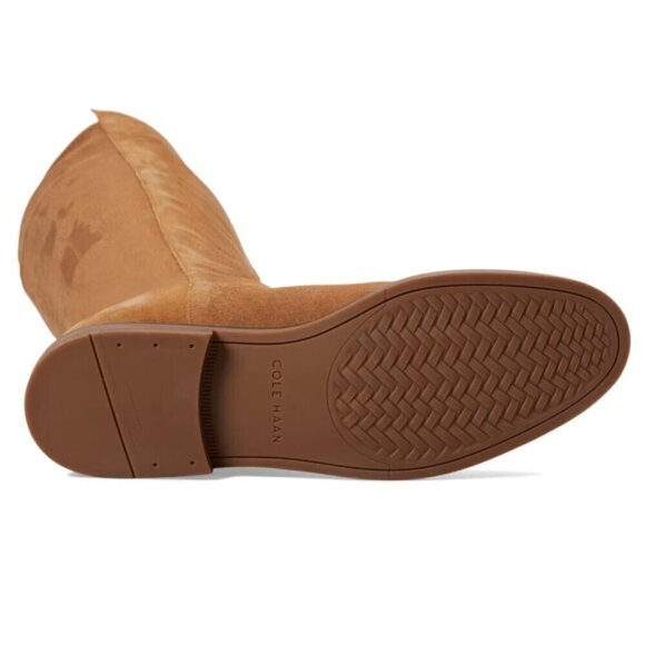 Cole Haan 'Chase' Knee-High Suede Boots, Golden Honey - Picture 6 of 6